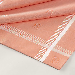 ハンカチーフ ジャカード 《Hレリーフ》 | Hermès - エルメス-公式サイト